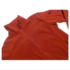 Columbia Fleece Full Zip Jacket Bright Orange Women's